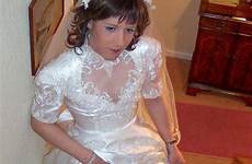 wedding sissy crossdressing bride brides men dress boys husband dresses beautiful captions feminized lingerie bridal cuckold tg chastity pretty visit