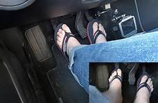 pedal pumping flops barefoot