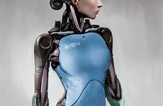 robot concept robots elysium cyborg sex female artwork beck aaron girl human workshop bot ab conceptuel frey insane saw never