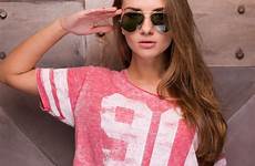 shorts teen beautiful short young woman holding sunglasses know will crazy go fashion chick dope look over stock badass forehead