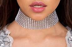 choker necklace neck collar women chokers rhinestone crystal luxury fashion gothic jewelry wrap aliexpress necklaces