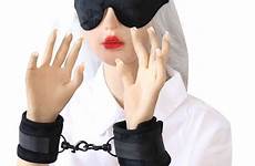blindfold cuffs velvet wrist eye set lingeriewholesalechina