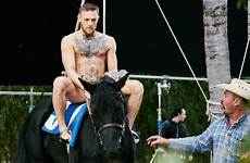 horse conor mcgregor naked racing race cnn gets sport