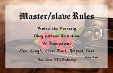 rules slave bdsm master dynamics relationship skip