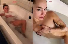 miley cyrus nude bathtub naked uncensored selfie leaked 2021
