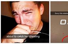 snapchat cheating girlfriend guy caught catching even posts