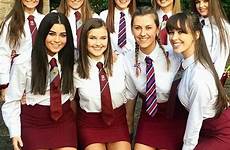schoolgirls hayat uniformes ropa corbatas colegiala chicas