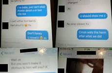 girlfriend cheating texts discovers mirror racy