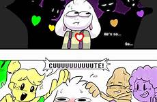 undertale asriel dreemurr toriel reborn frisk rune mbti