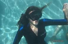 drown drowning scuba vk underwater wetsuit girls diver