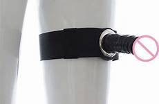 strap sex dildo penis belt strapon realistic leg toys silicone harness bondage