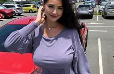 trying curvy thechive terminated juicy juggs pholder tries pokies breanna leblanc