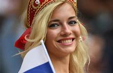 russian russia fan world fans cup hot star girls female women football girl saudi while veils wear soccer fifa supporters