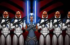 ahsoka clones starwars