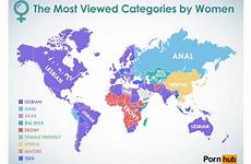 women viewed most categories pornhub map