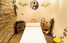 room massage spa rooms masajes sala therapy reiki decor massagem masaje decoração salas interior cabina salon wall mi terapia diseño
