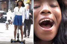 dildo hoverboard girls dildos struggle advert prank commute