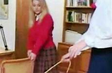 bending harsh headmistress discipline punishment schoolgirl suspension