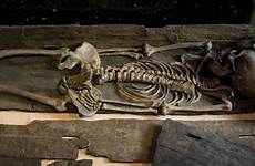 viking skeleton coffin vikings goes yat