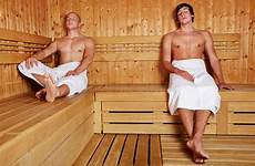 sauna men man relaxing two steam sitting spa pool preview relax shutterstock shower