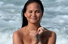 chrissy teigen topless toples babe