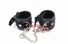 handcuffs restraint sex wristcuffs slave neck kits cuffs toys hand collar set adult leather pu fantasy restrain