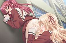 cunnilingus hentai yuri sono hanabira ni wo kuchizuke oral sex anime edit lesbian school uncensored xbooru pussy girls blonde female