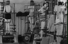exercise women 1940s equipment gif machines bizarre strange film use fit boingboing robotic