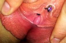 piercing vch pussymodsgalore clit labia barbell vacuum pumped inserted