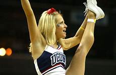 uconn cheerleader cheerleaders cheer ncaa huskies cheerleading oops crotch nfl instagram