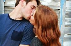 kiss couple boyfriend kissing girlfriend hair cute red couples cuddling boyfriends girlfriends