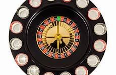 drinking roulette party shot adult game spin stag hen glass games set