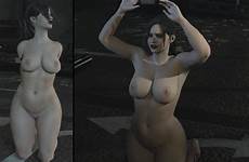 resident evil nude remake claire mod reloaded request loverslab addon skins includes following also lingerie