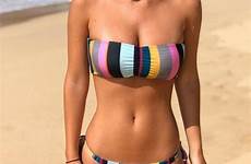 bandeau swimsuit bathing bandage bathers