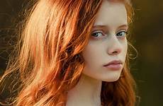redhead redheads face haired