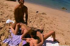 threesome beach eporner