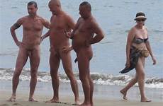 beach cfnm gay nudist party