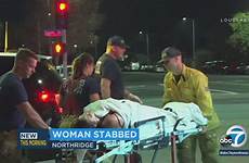 stabbed neck stabbing northridge