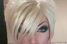 tia tizzianni short transgender slutty drag hairdos dressing wigs sissi