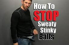 balls sweaty stinky butt testicles stop