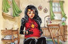 spider woman marvel pregnant jessica drew comics baby superheroine variant web comic gears look first hopeless rodriguez continuum shifting oum