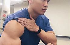 hunk queerclick biceps muscular guys asians unless