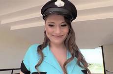 lily samantha samanta boobs cop dressed