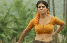 samantha cleavage navel rangasthalam movie indian