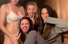 cummings whitney sauna munn wiig leaked uncensored lingerie
