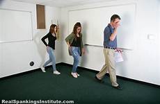 spankings paddled real school part bent rae paddle wooden over