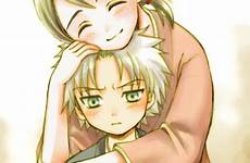 little big sisters sister anime brother her siblings toshiro loves drawing momo aww brothers choose board