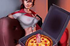 pizza hentai futanari futa aka6 league legends delivery pie hot sivir food girl xxx rule34 original face solo foundry luscious