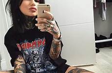 tatuadas selfie tatoos meninas tattooed chicas tatuaje roupas baddest metaleira ropa inked tattoed usas eslamoda amzn podrás presumir