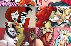 ivy poison harley quinn dc comics batman lgbt marvel gotham joker comic city catwoman girls universe romance lesbian yuri game